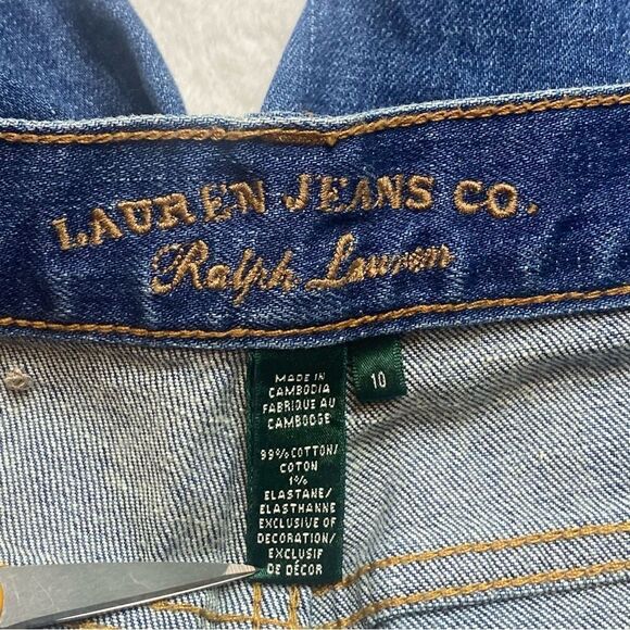 Lauren Jeans Co Ralph Lauren Boot cut Heans Size 10 - Picture 3 of 13